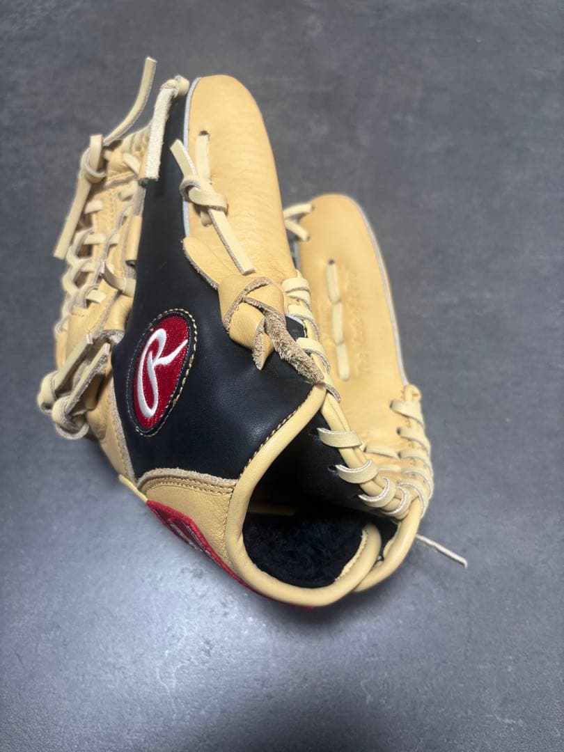 Rawlings 軟式グローブ 右投げ用 黒/ベージュ