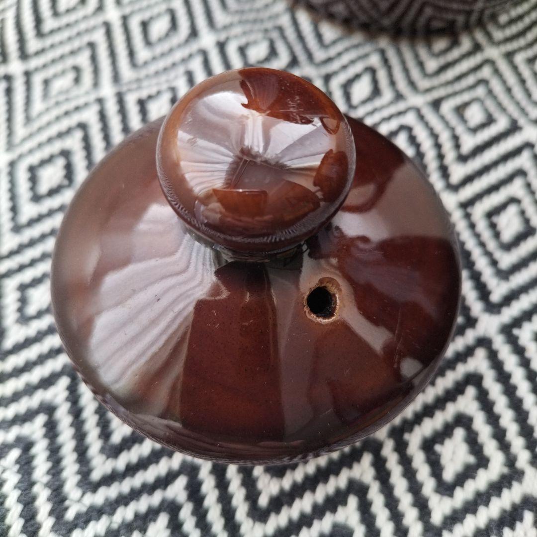 イギリス　ビンテージ　denby コーヒーポット　＆　クリーマー