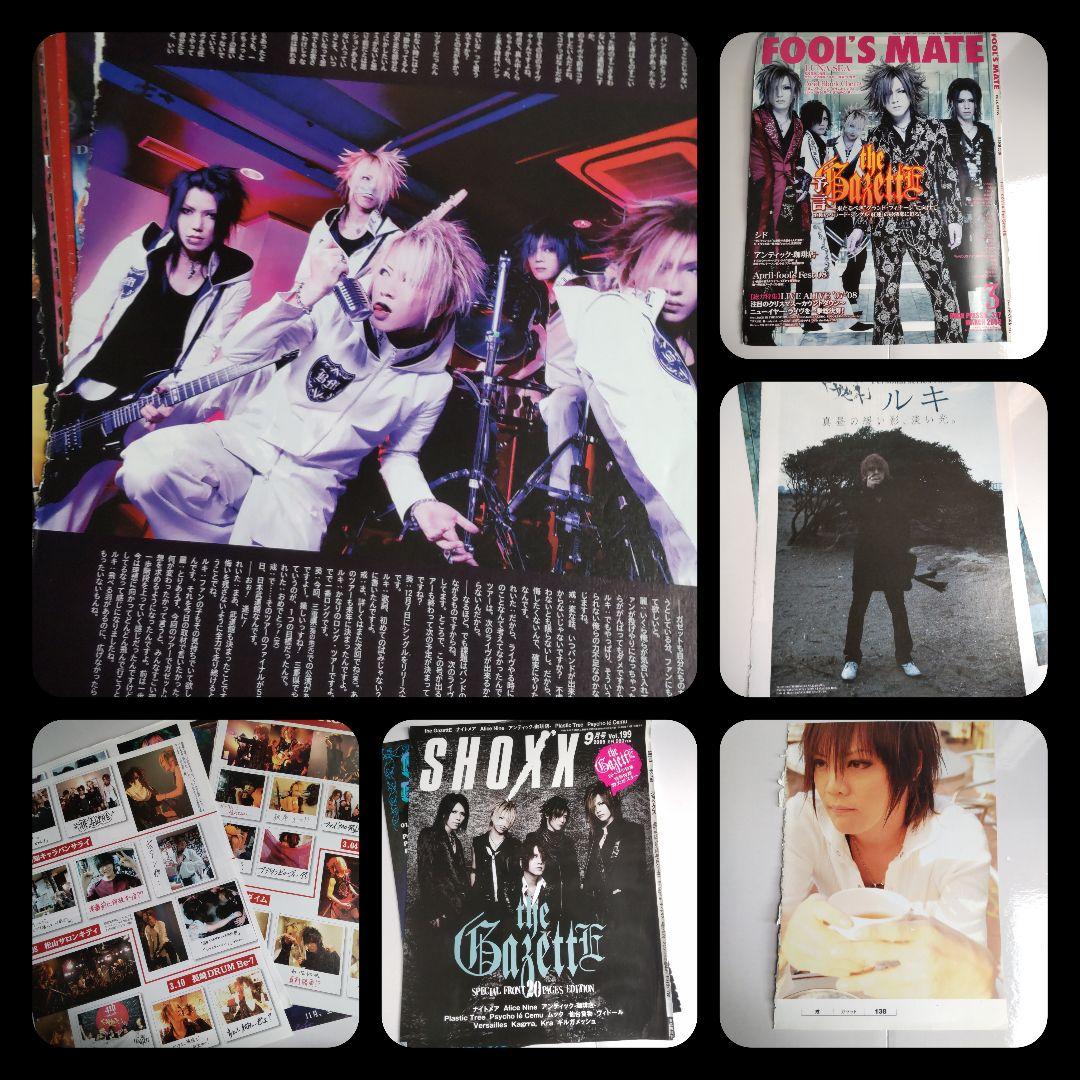 貴重！the GazettE★雑誌切り抜き【大量】約175枚 ルキ れいた 麗