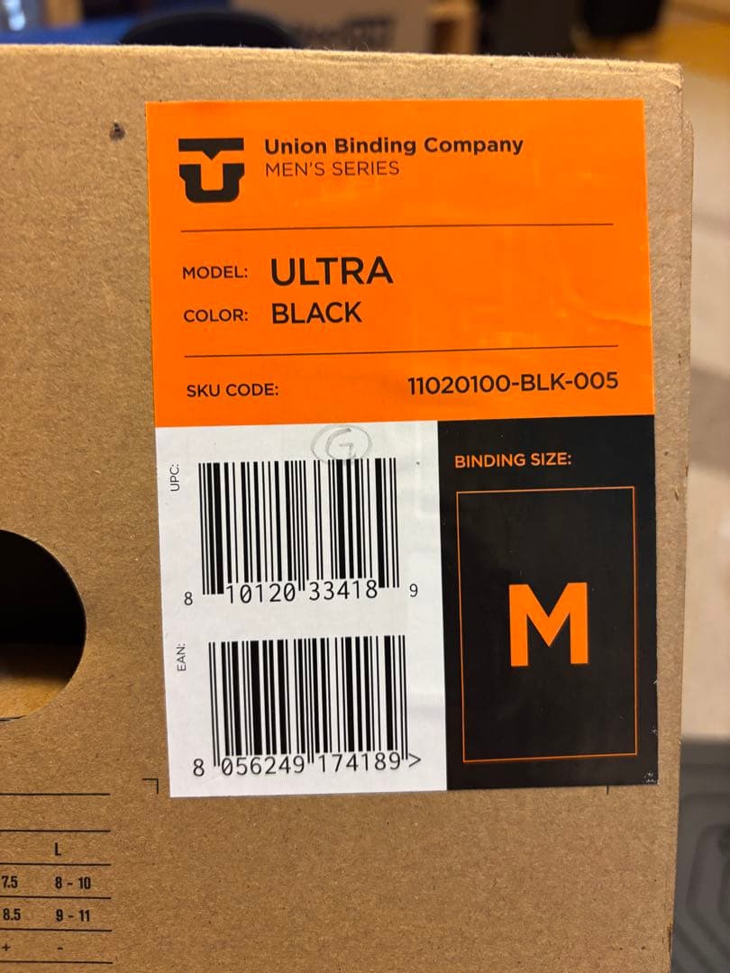 UNION ULTRA スノーボードビンディング Mサイズ