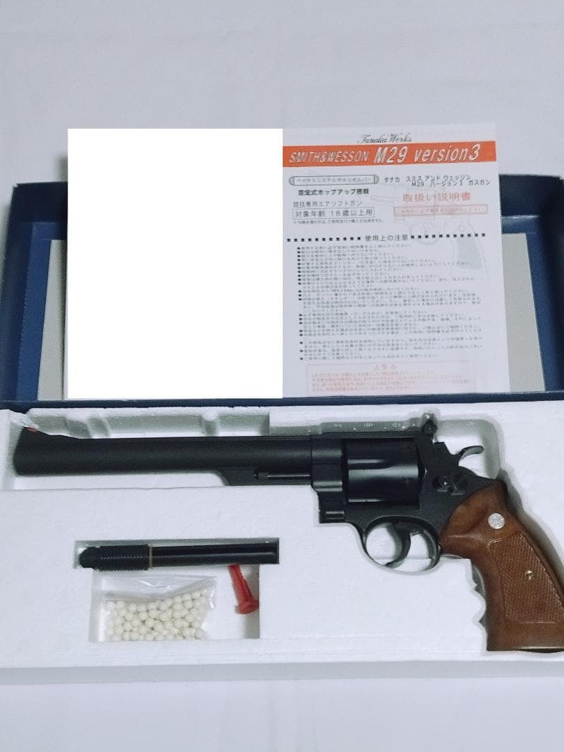美品 タナカ S&W M29 カウンターボアード 8 3/8インチ Ver.3