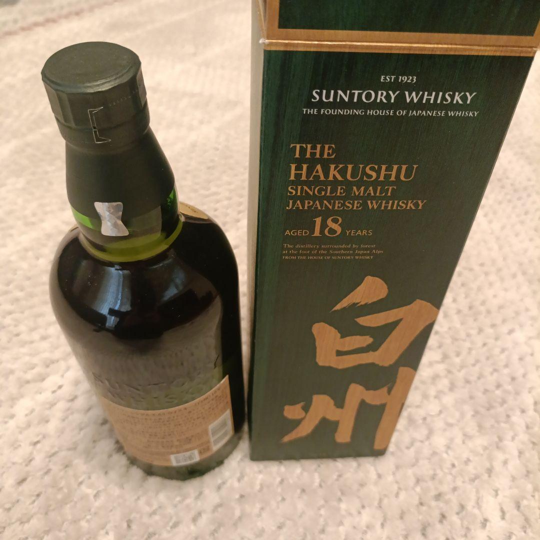 白州18年 シングルモルトウイスキー※ 未開封品