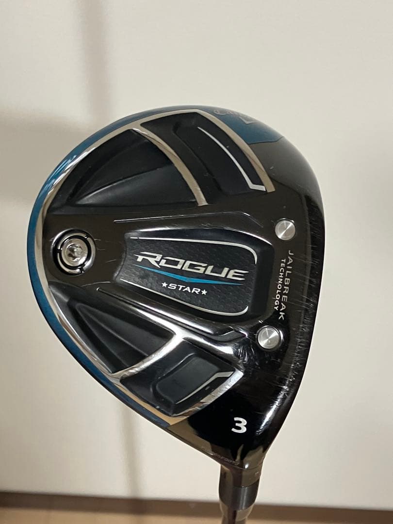 【希少】キャロウェイ　ローグスター（3W-15度-R）MCF50
