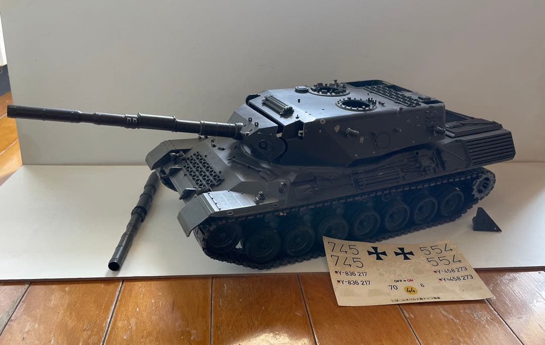 田宮 タミヤ ラジコン レオパルド 戦車 ジャンク