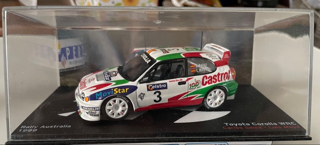 値下げ！トヨタ・カローラ WRC 1999 1/43ミニカー