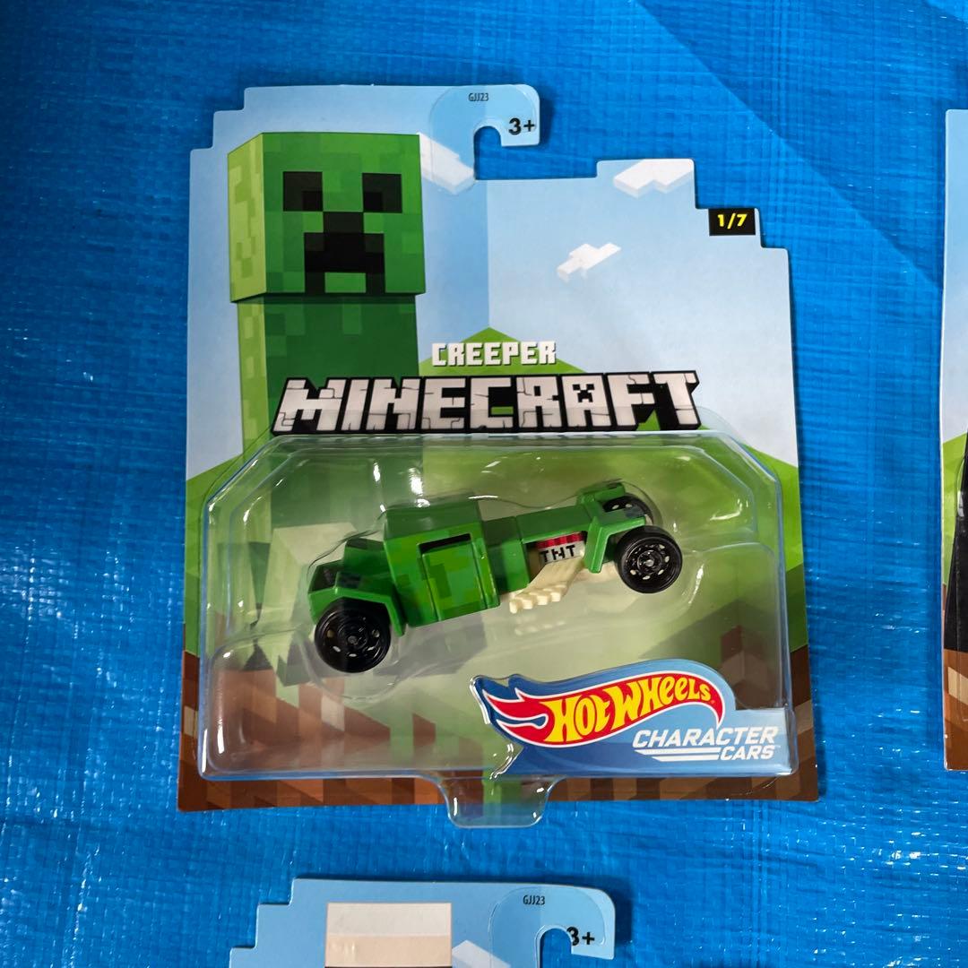 マインクラフト　マイクラ　ホットウィール　ミニカー　未開封