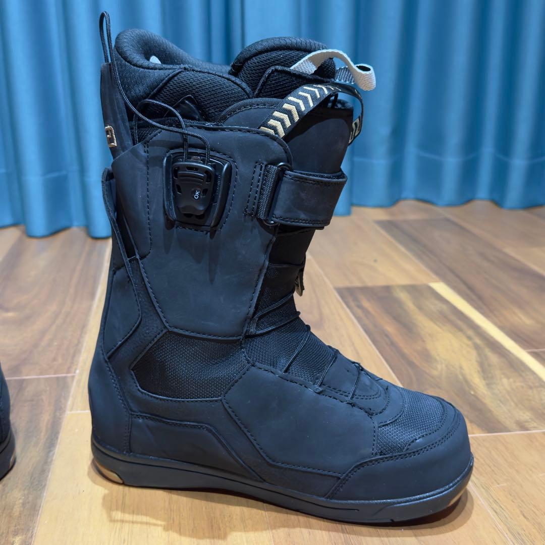 【美品】DEELUXE ID 6.3 スノーボードブーツ 24.5cm ブラック