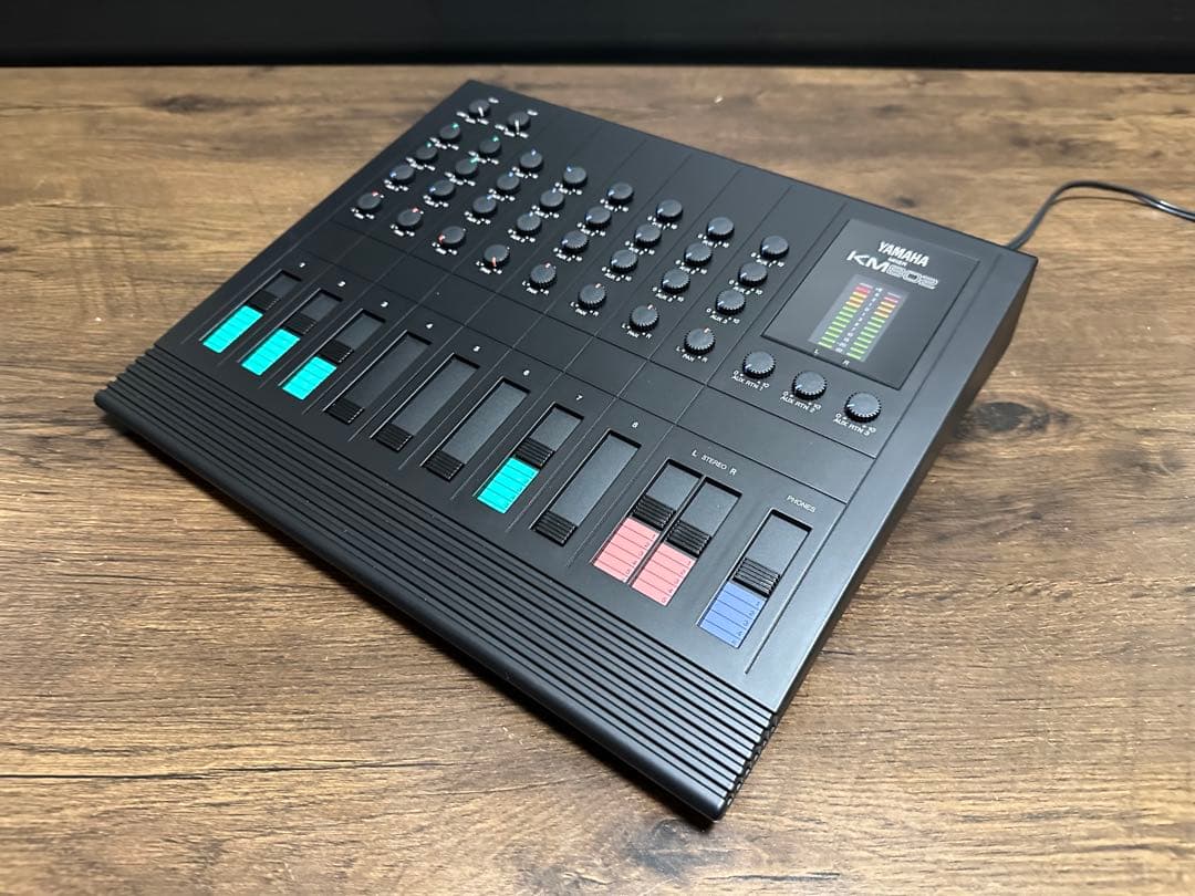 未使用に近い美品　YAMAHA KM802 アナログミキサー　取り扱い説明書付き
