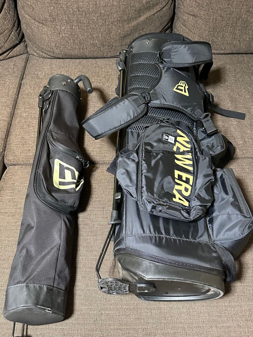 NEW ERAスタンド式キャディバッグ＆スタンドサブバッグセット！