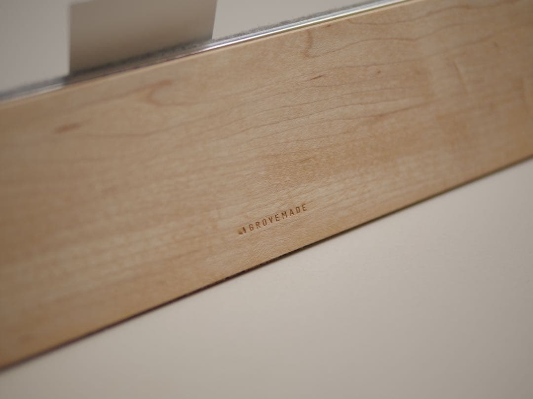 GROVEMADE Wood Display Rail Maple