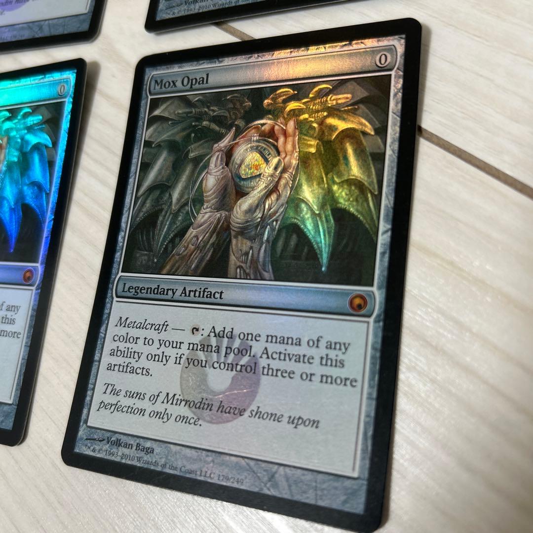 オパールのモックス/Mox Opal 英語 初版Foil 4枚セット