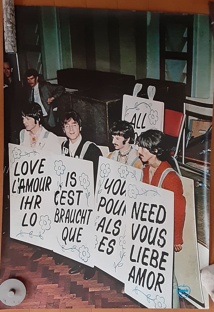 ビートルズ　ポスター５枚 セット