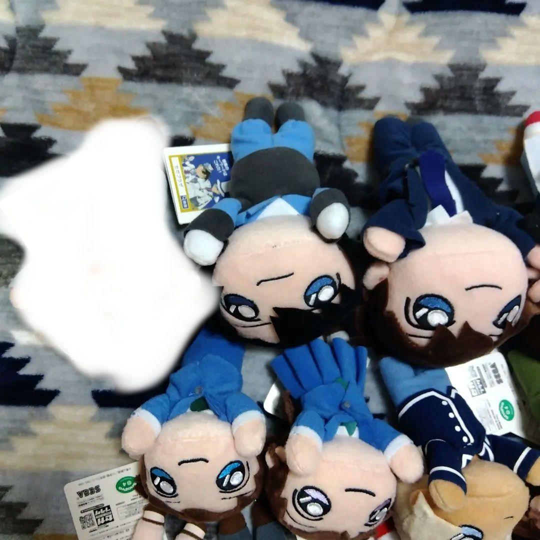 名探偵コナン 寝そべり キーチェーンマスコット ぬいぐるみセット大量まとめ売り③