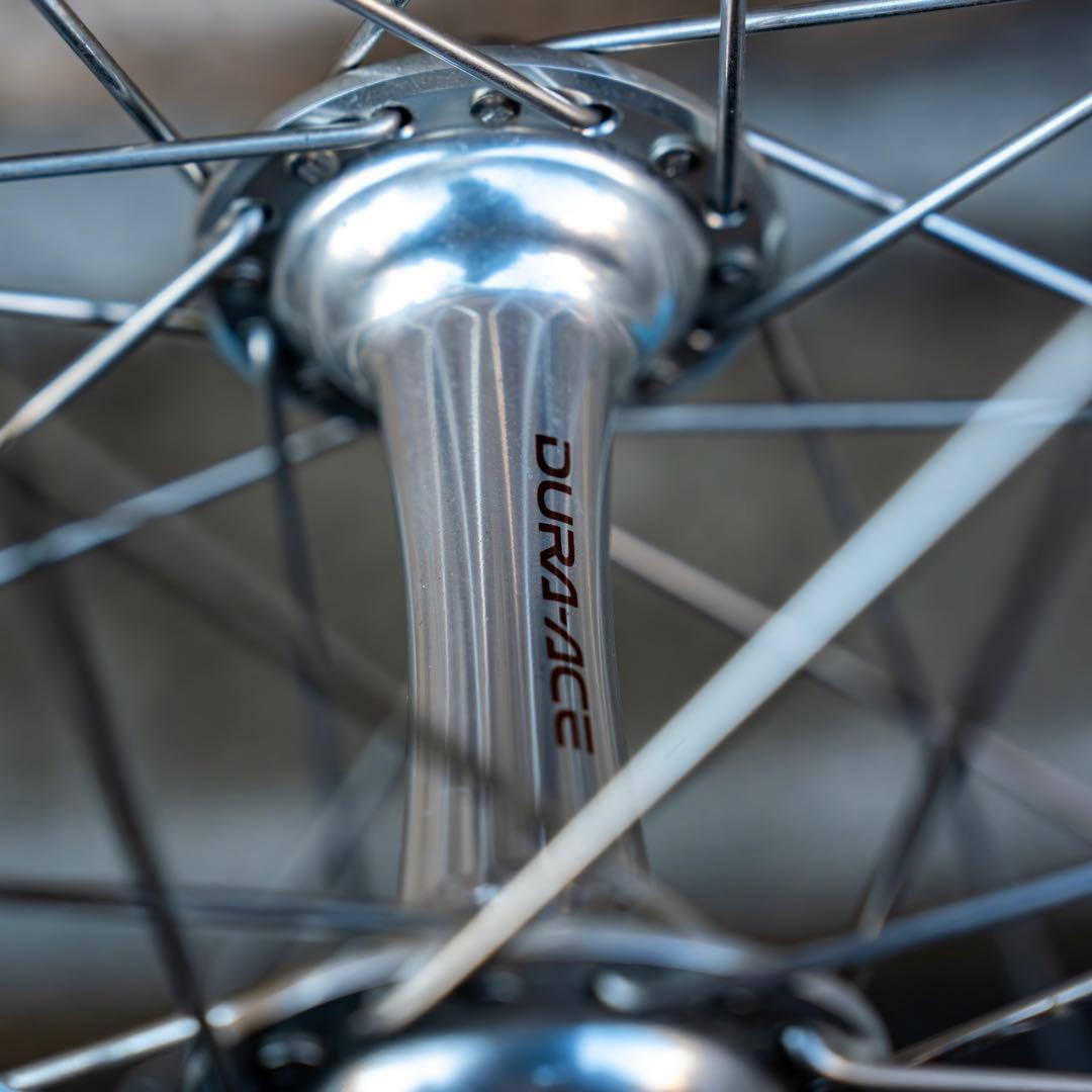 シマノ7700Duraace×アンブロッシオ evolution前後ホイール