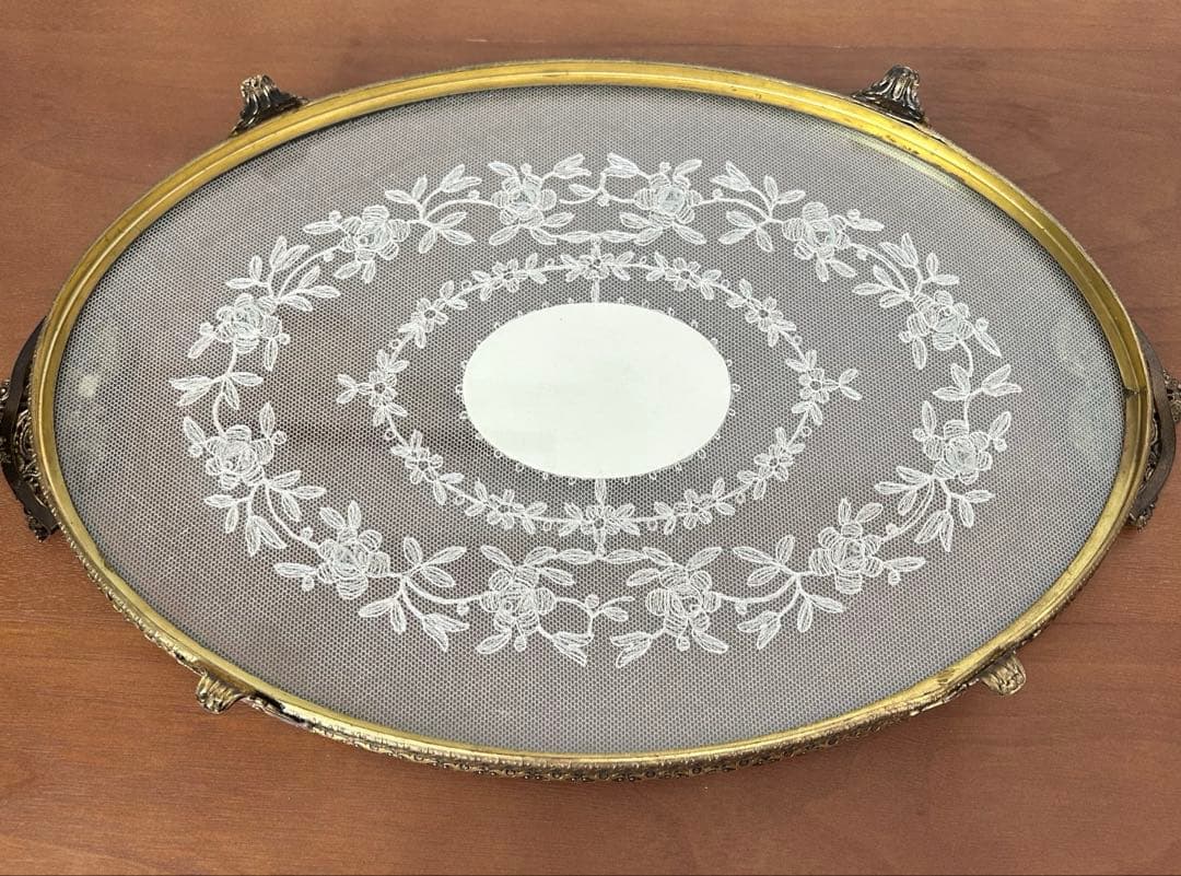 値下げしました！【匿名配送】ドレッシングトレイ　イギリス　アンティーク