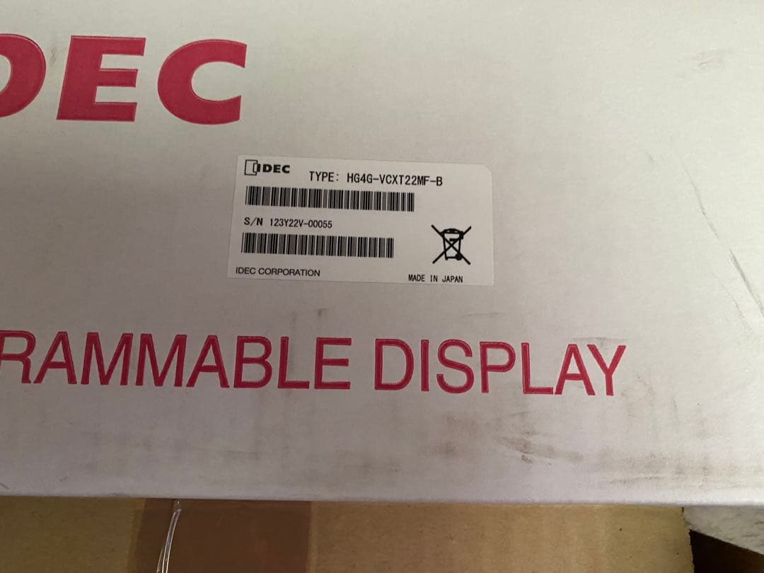 HG4G-VCXT22MF-B IDECタッチパネル