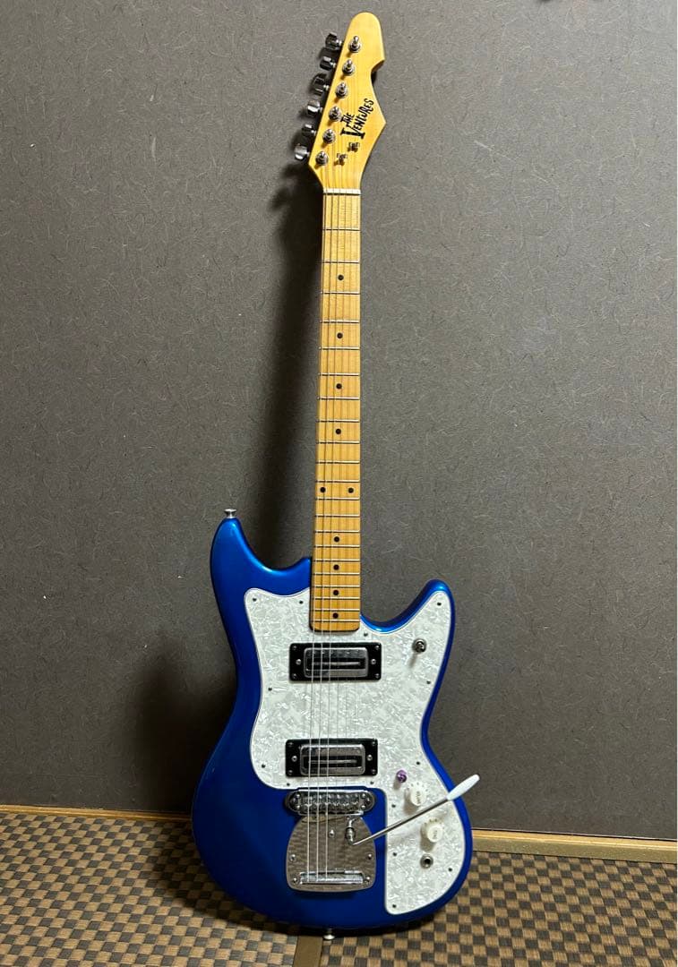 Guyatone Teisco ビンテージ　ビザールギター　マツモク