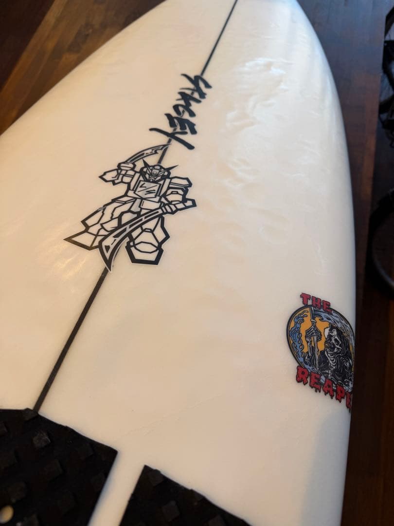 STCY(ステーシーサーフボード)ショートボード　ザ・ソーパー　フィン付