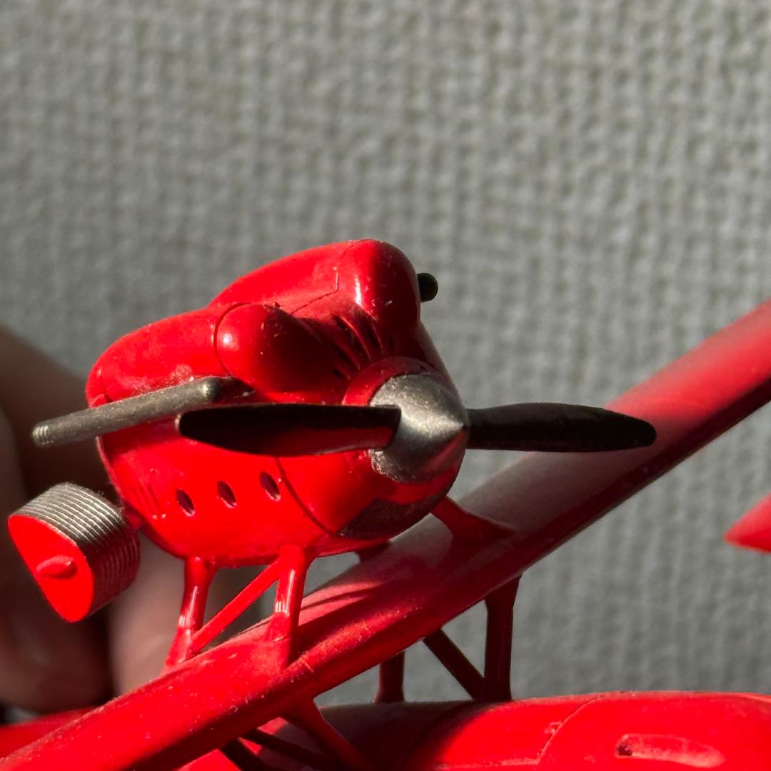 Savoia 1/48 ジブリ 紅の豚　サボイア　プラモデル　自作　筆塗り