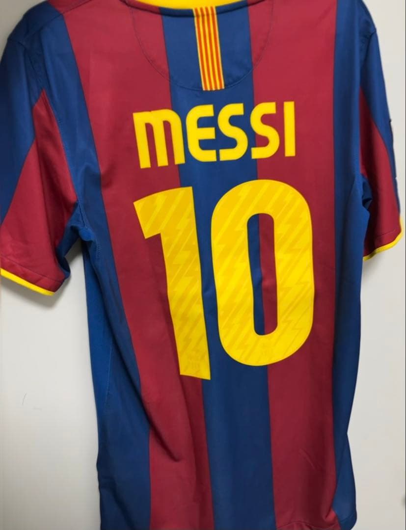 【正規品】メッシバルセロナユニフォーム2010-11