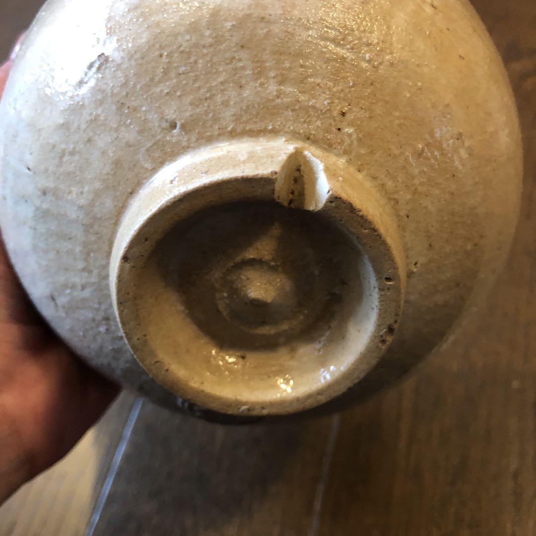 茶道具 萩 茶碗 鵬雲斎顔あり 十四代坂倉新兵衛造