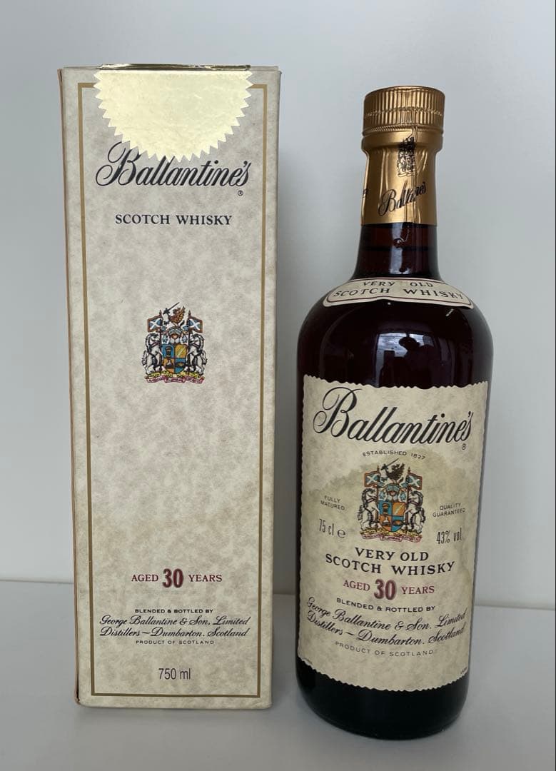 古酒　未開栓　バランタイン Ballantine’s 30年 750ml