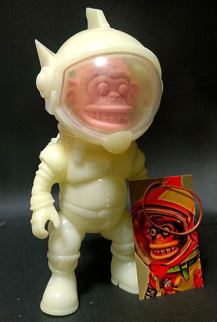 インディーズソフビ 宇宙鉄猿 BUMPY kikkaketoy 蓄光成形