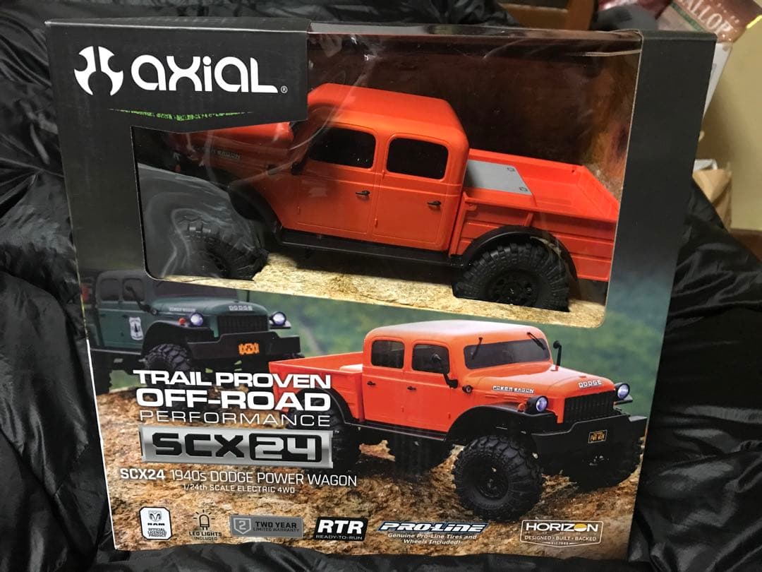 AXIAL SCX24 ダッジパワーワゴン+ トレーラークローラー