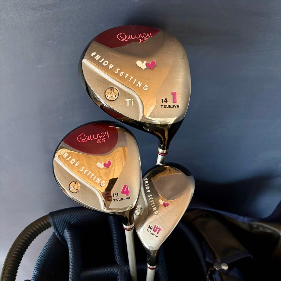 TSURUYA Quincy 初心者セット　ODYSSEY パター　クラブケース