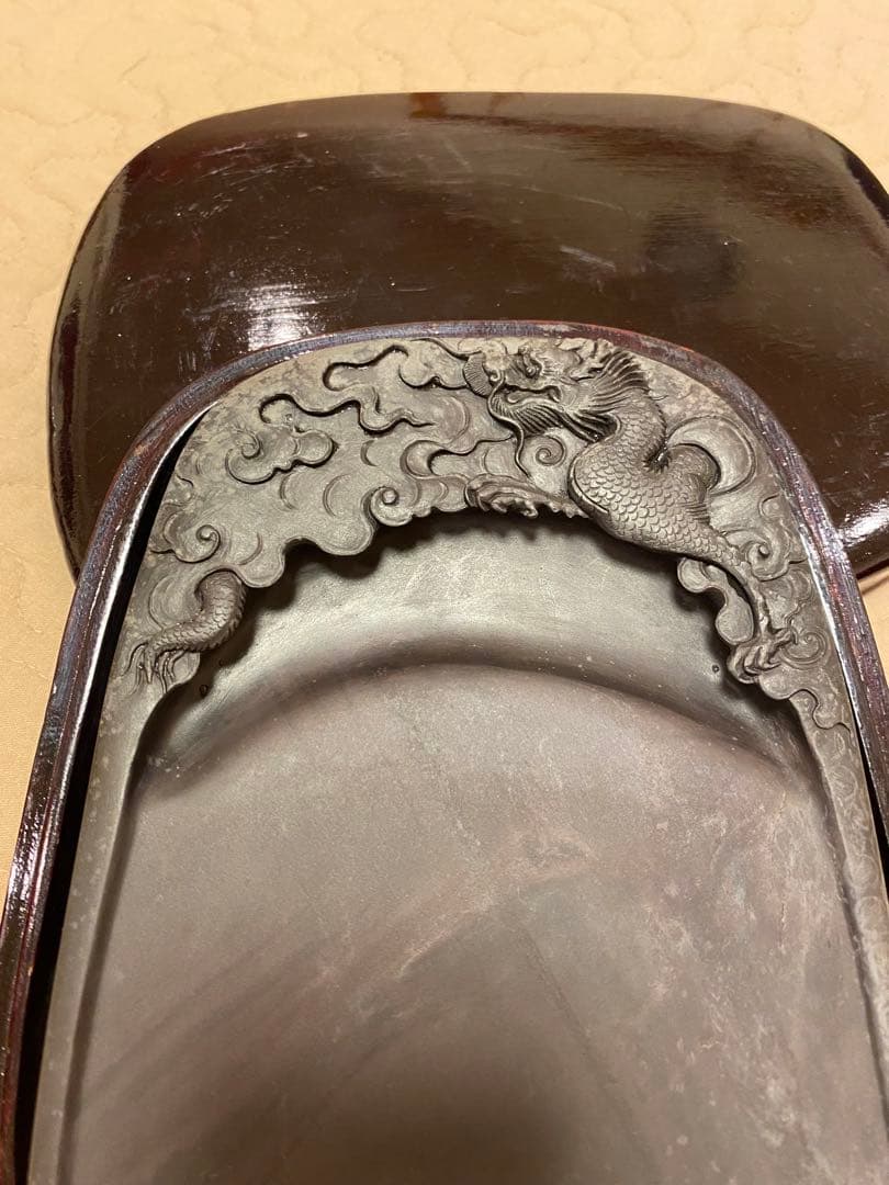 硯⑫再値下げ【新品未使用】端渓硯 坑仔厳