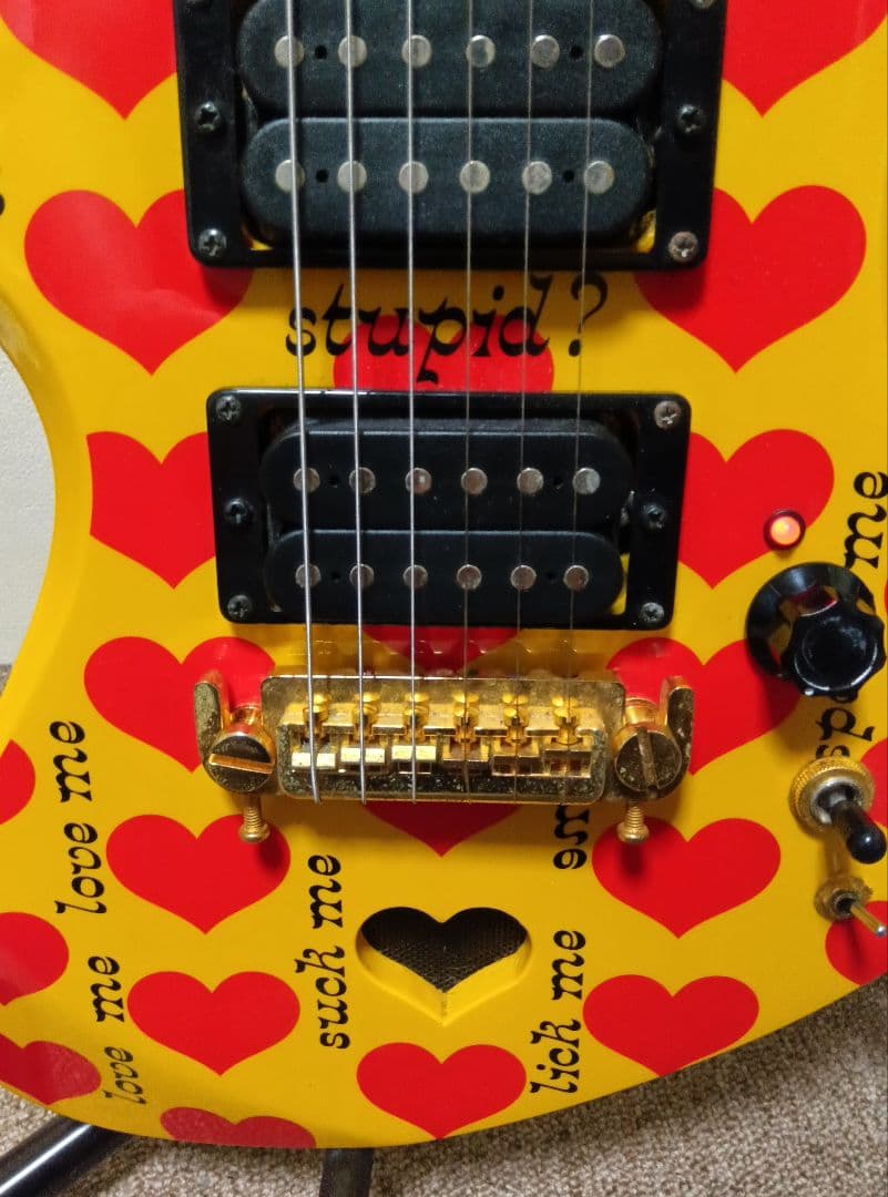 【BURNY】YH−JR イエローハートJr 【hideモデル】