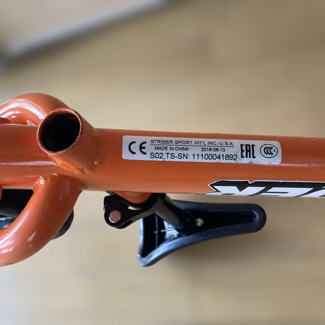 STRIDER 12 SPORT ST-S4 日本正規品 オレンジ