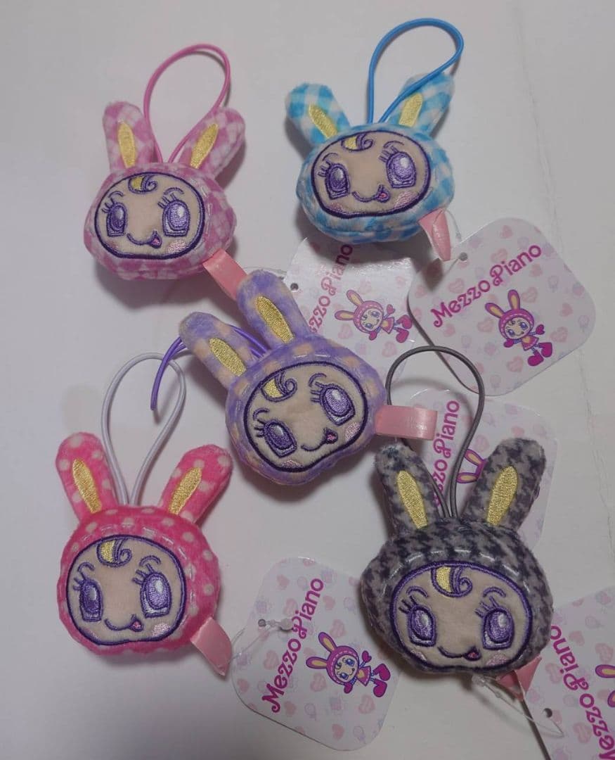 mezzo piano キーケースとメゾピアノ フェイスマスコット　9個セット