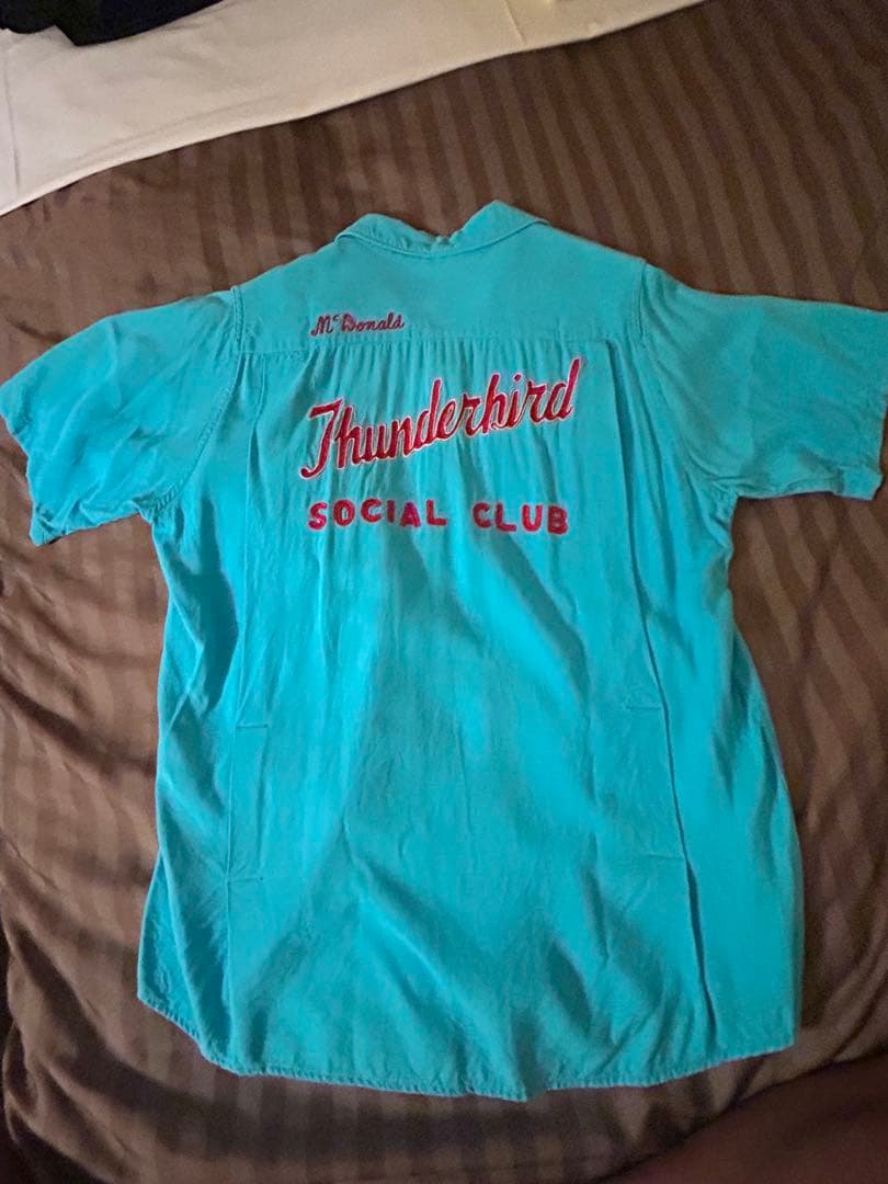 50s レーヨンボーリングシャツ