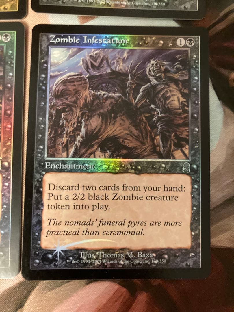 ODY ゾンビの横行 FOIL 日本語2枚 英語2枚 セット MTG プレモダン