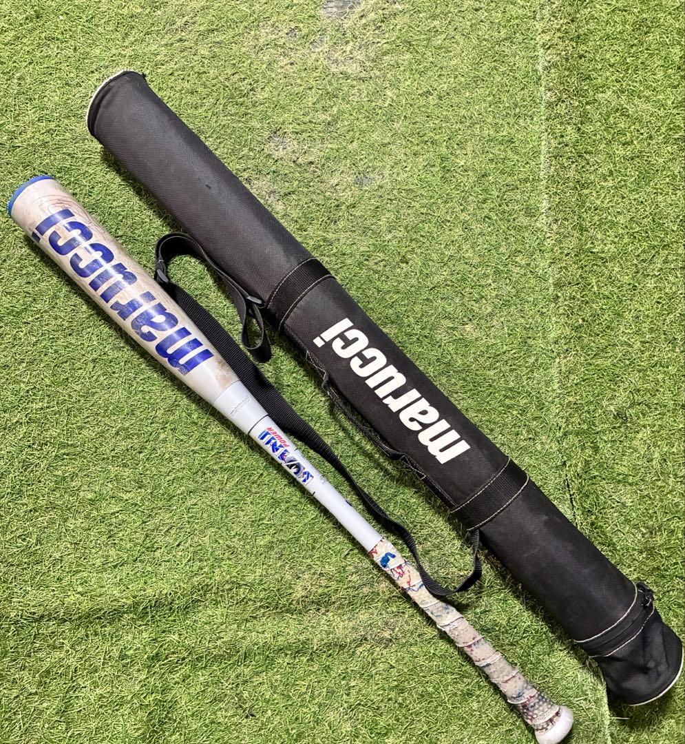 SSK MM23 marucci 青ワニ　軟式バット バットケース付き2本セット