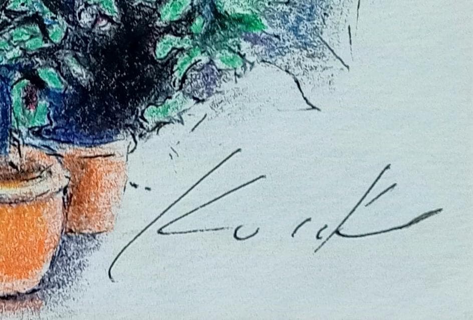 GP115★原画を飾る！！★師：平山郁夫★東京芸大卒★有名百貨店人気作家