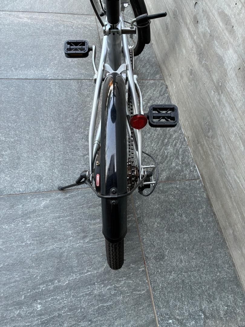 【引き取り限定】キャプテンスタッグ 折りたたみ自転車 20インチ シマノ6段変速