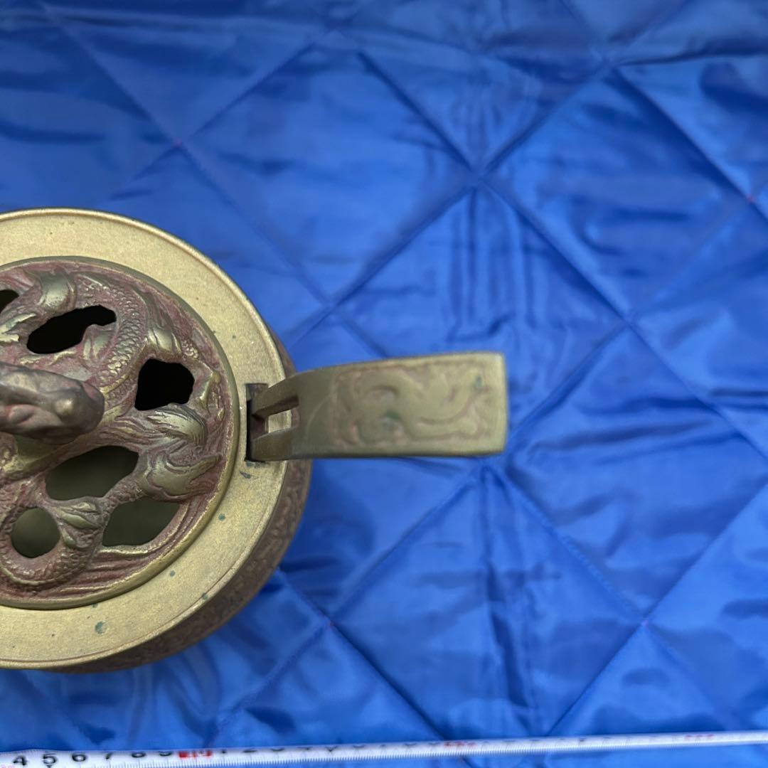 蔵出品③ 香炉 三つ足 龍 工芸品 龍鳳香炉 龍鳳 j128
