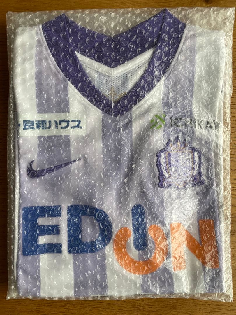 サンフレッチェ広島レジーナ　中嶋淑乃　実使用ユニフォーム　証明書　写真　2022