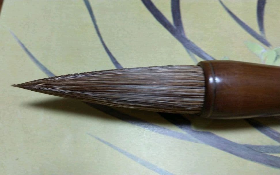 手作り筆　西野天祥堂　「文字筆８号」１本