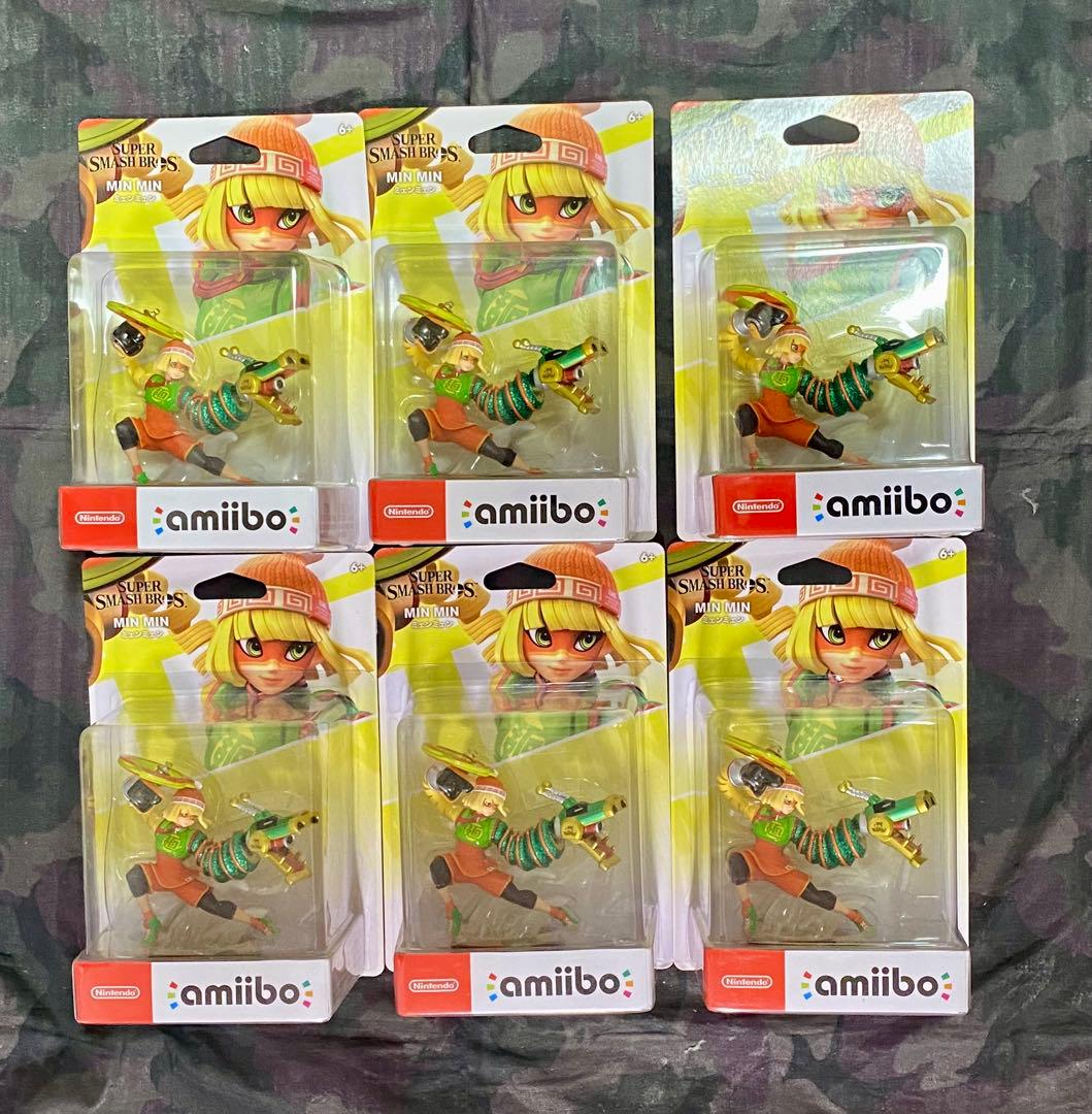amiibo ミェンミェン　大乱闘スマッシュブラザーズ　6体セット
