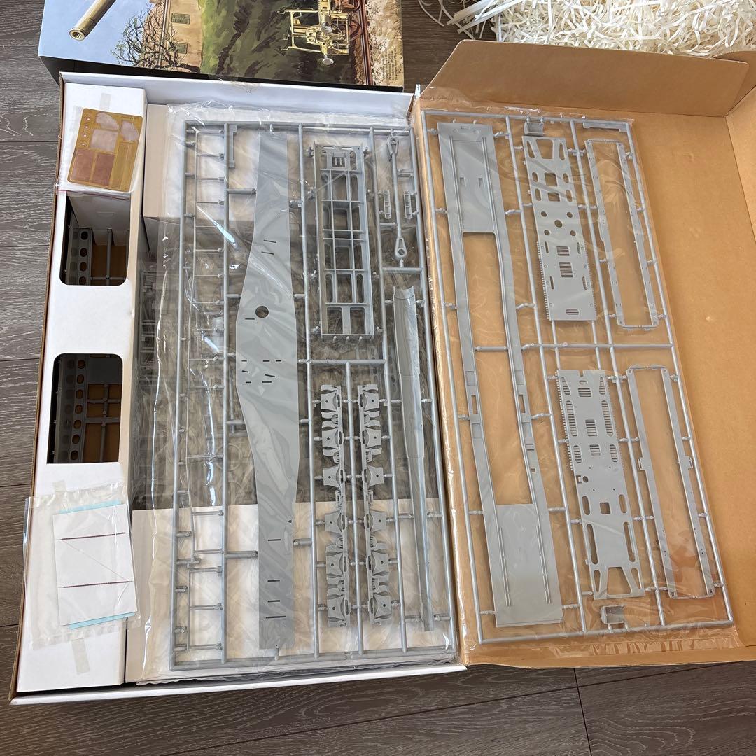 初版フィギュア付き！巨大！1/35ドイツ鉄道砲レオポルド　Leopold