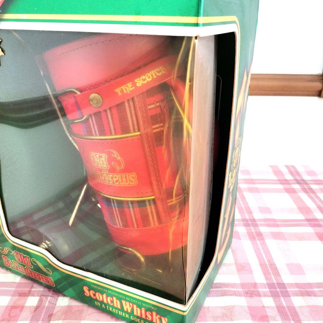 オールド・セント・アンドリュース　ゴルフバック型ケース　スコッチウイスキー