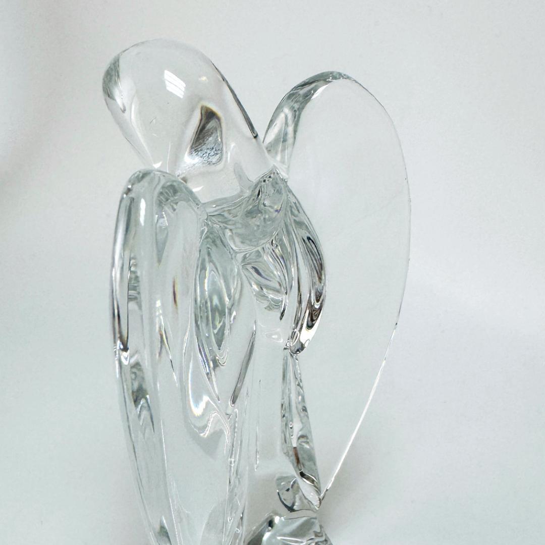 【バカラ】エンジェル 祈り 置物 インテリア★美品★幸運/開運2