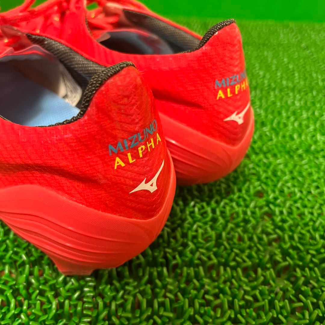ミズノ サッカースパイク アルファ ELITE(レッド)
