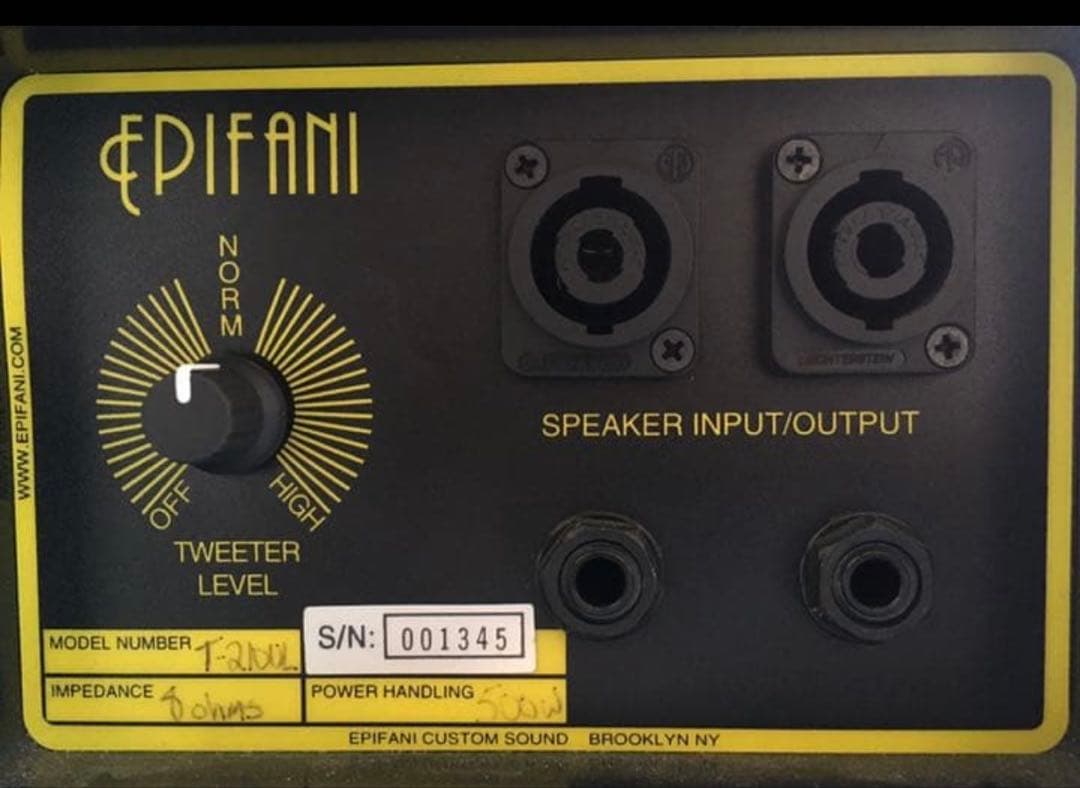 Epifani T-210 ベースキャビネット　ハードケース付き