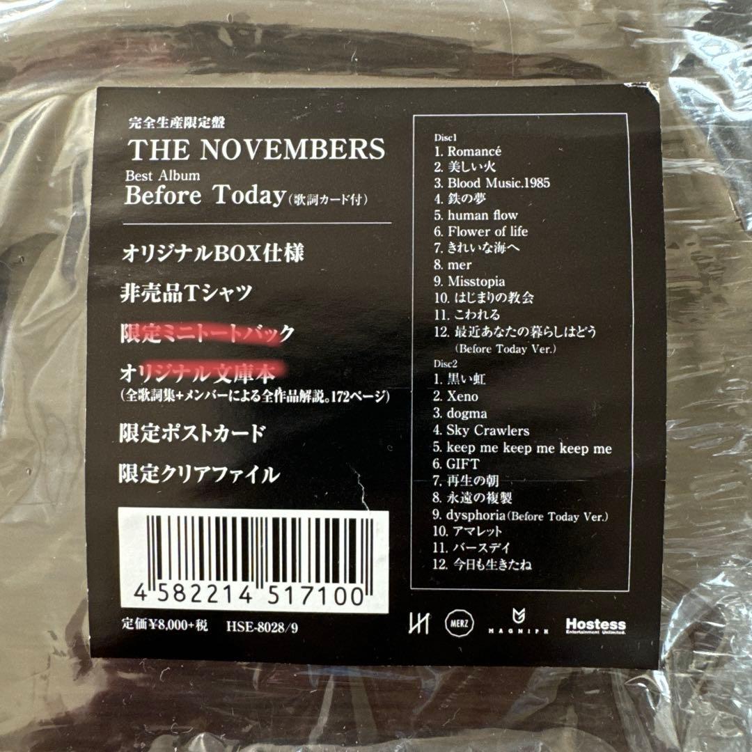 ミュージシャン THE NOVEMBERS