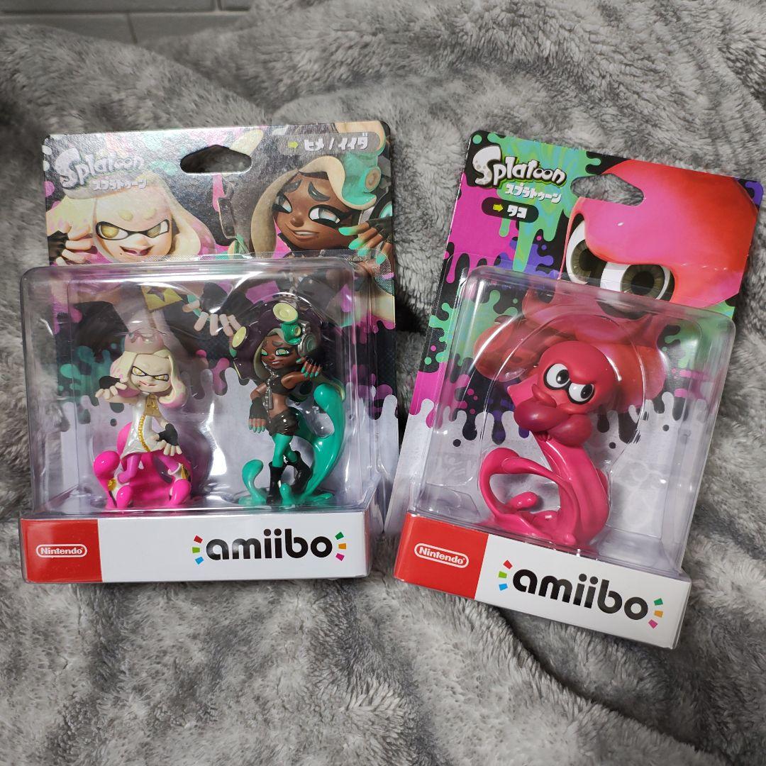 amiibo　テンタクルズセット&タコ　新品未開封