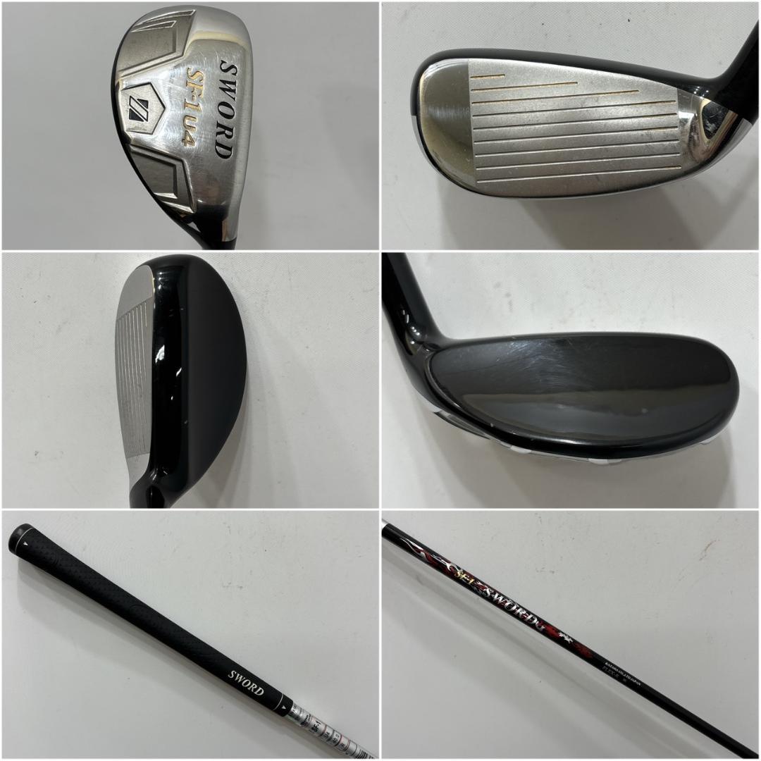 メンズ右利き初心者用　カタナ　KATANA　ゴルフクラブセット　W-2589